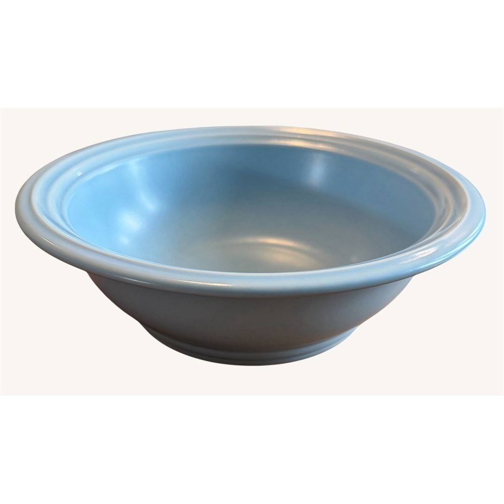 Pfaltzgraff Terrace Azure 9.75" Vintage Round Vegetable Serving Bowl USA Blue